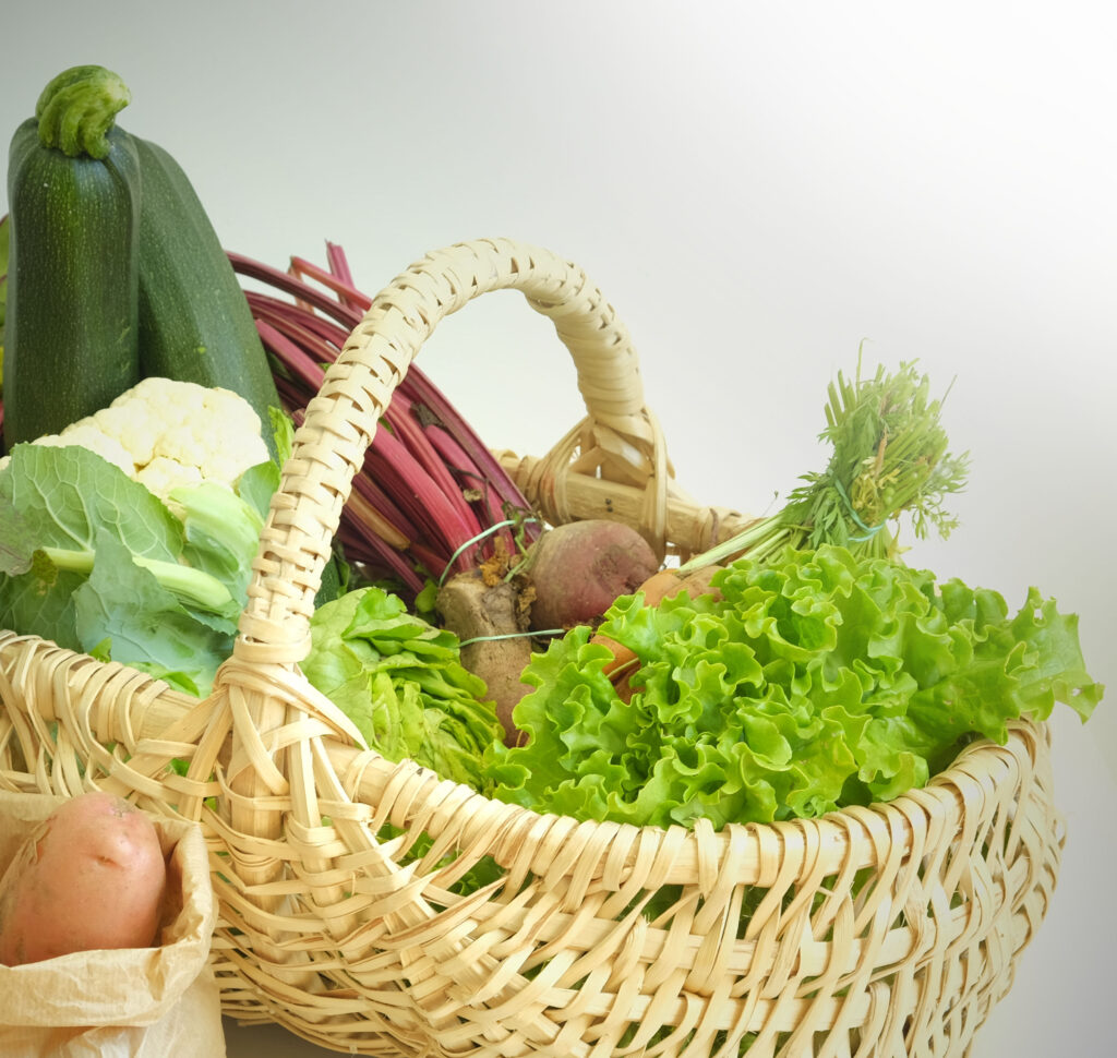 Un panier de légumes à réserver par le biais du site