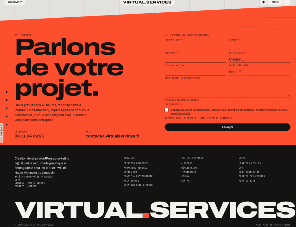virtualservices wordpress